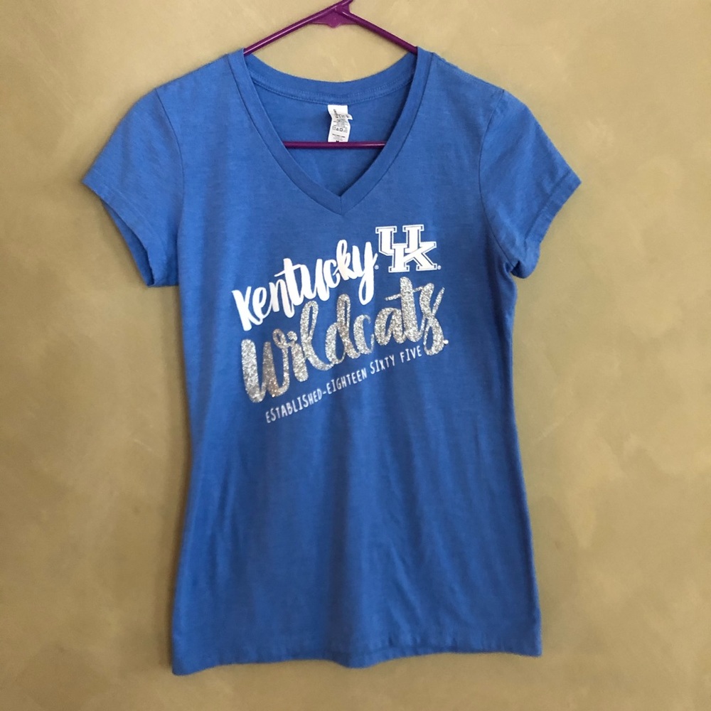 UK Kentucky Wildcats Blue T-shirt Medium